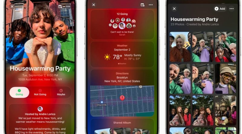 Apple launches Invites, a new app for creating custom invitations