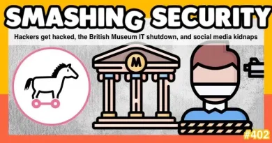 Smashing Security podcast #402: Hackers get hacked, the British Museum IT shutdown, and social media kidnaps