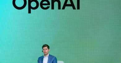 Open AI Chief Executive Officer Sam Altman speaks during the Kakao media day in Seoul.