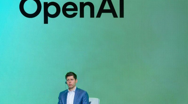 Open AI Chief Executive Officer Sam Altman speaks during the Kakao media day in Seoul.