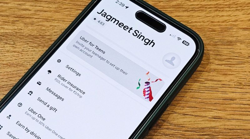 Uber for Teens now in India