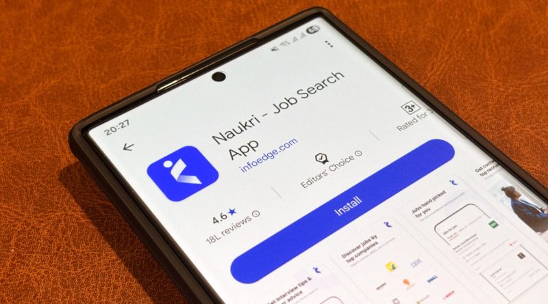 Naukri app