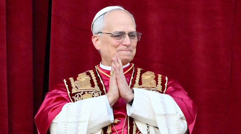 Newly elected Pope Leo XIV, Robert Prevost arrives on the main central loggia balcony of the St Peter's Basilica for the first time, after the cardinals ended the conclave, in The Vatican, on May 8, 2025. Robert Francis Prevost was on Thursday elected the first pope from the United States, the Vatican announced. A moderate who was close to Pope Francis and spent years as a missionary in Peru, he becomes the Catholic Church's 267th pontiff, taking the papal name Leo XIV.